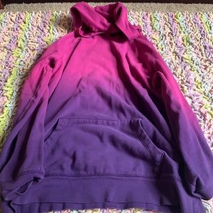 Old Navy Pink and purple gradient hoodie